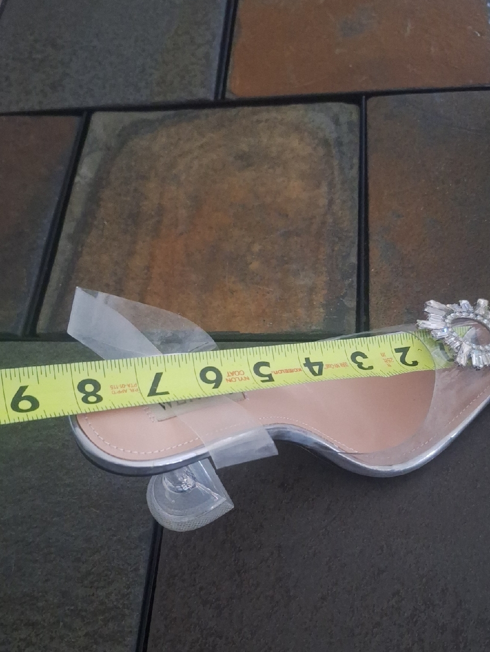 Wetkiss clear Jewel front heels - Picture 10 of 11